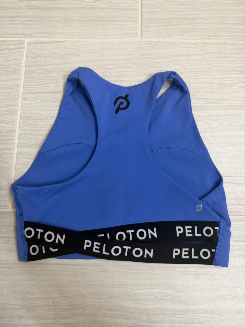 Peloton Racerback Workout Athletic Sports Bra with Branded Band Size Small